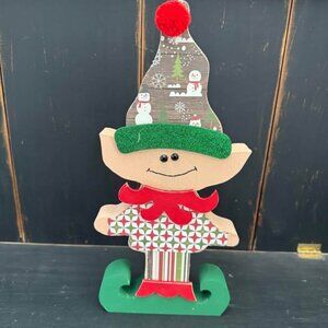 Wood Elf Christmas Decor